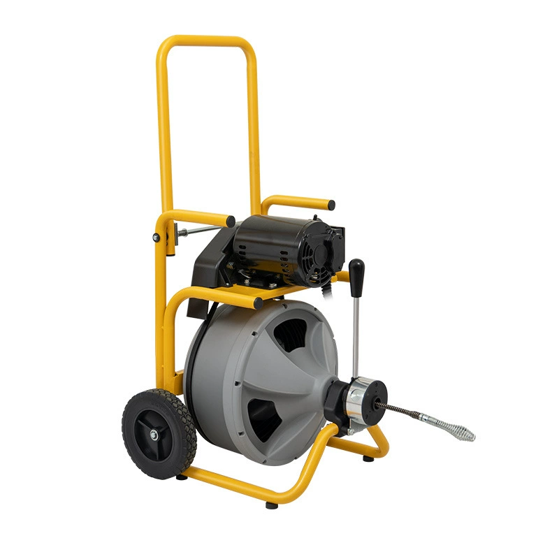 虎王 Производитель drum electric sewer pipe automatic dredging machine property blockage professional cleaning machine AG100X