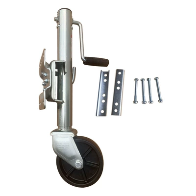 6-Inch 1200Lbs Trailer Guide Wheel Side Swivel Galvanized 0kg Top-Mounted Trailer Rv Rider Wheel Rv Trailer (Digər kuzov və aksesuarlar) - galvanized