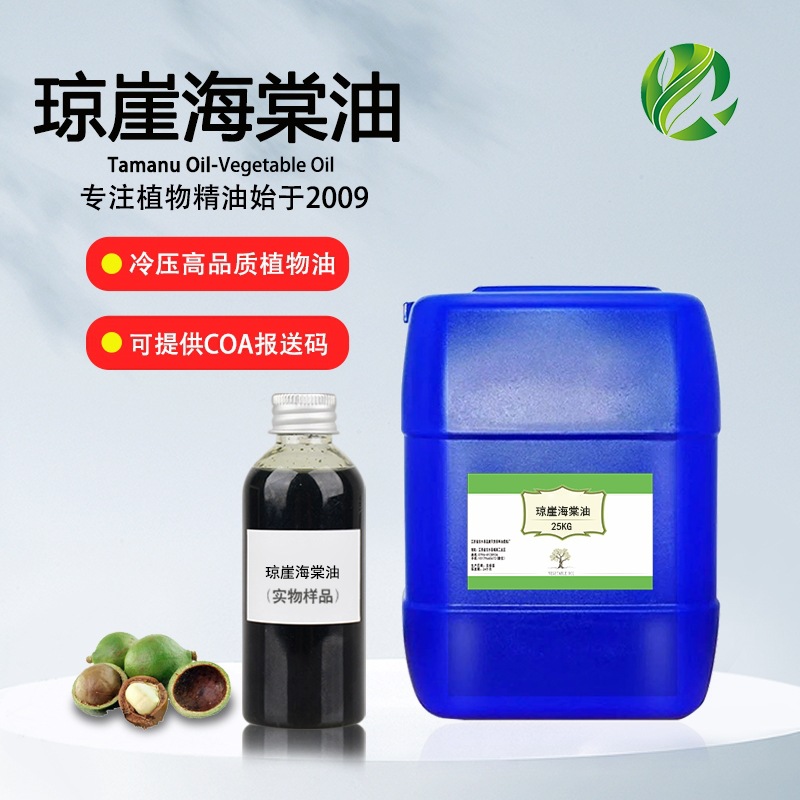 琼崖海棠油 植物油冷榨按摩护肤日化原料 厂家批发