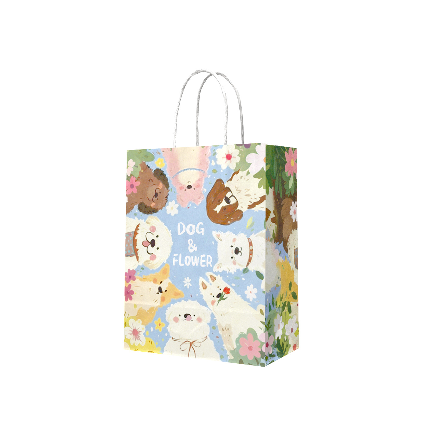 Bolsa de Papel Kraft para Regalo con Asa para Cumpleaños image 6