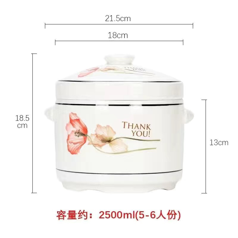 陶瓷双盖炖盅隔水炖家用煲汤炖汤盅煲炖罐燕窝炖燕窝瓦罐|undefined