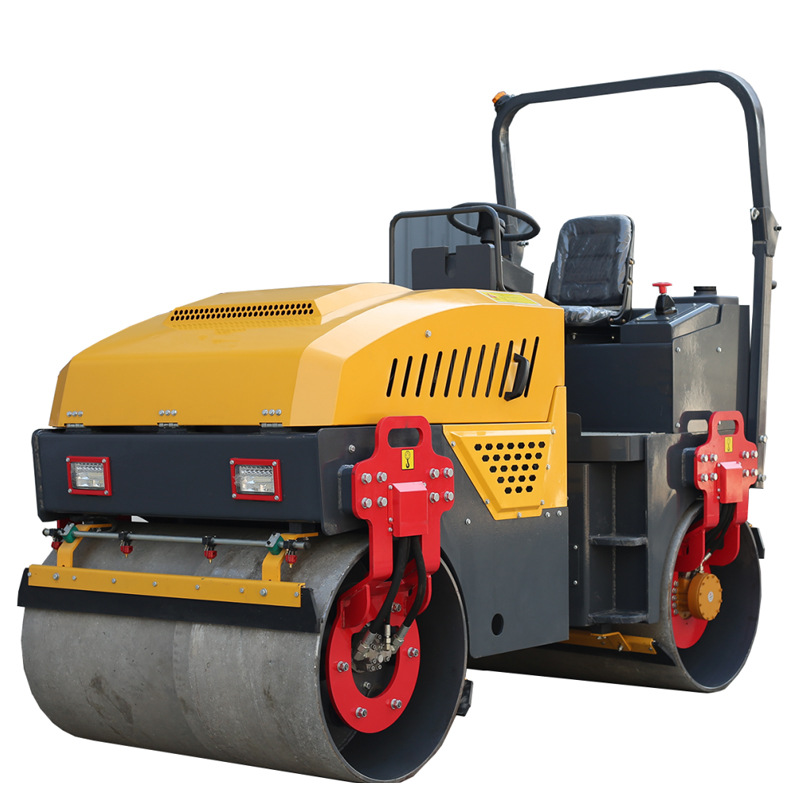 压路机工程建筑震动手扶座驾压实机型沥青路面压平机草坪地基水泥
