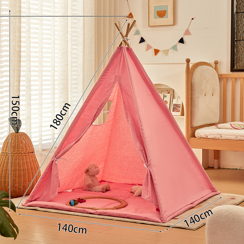 Carpa interior para niños, jardín de infantes, carpa pequeña, casa de juegos india blanca, picnic de celebridades de Internet, decoración de accesorios fotográficos
