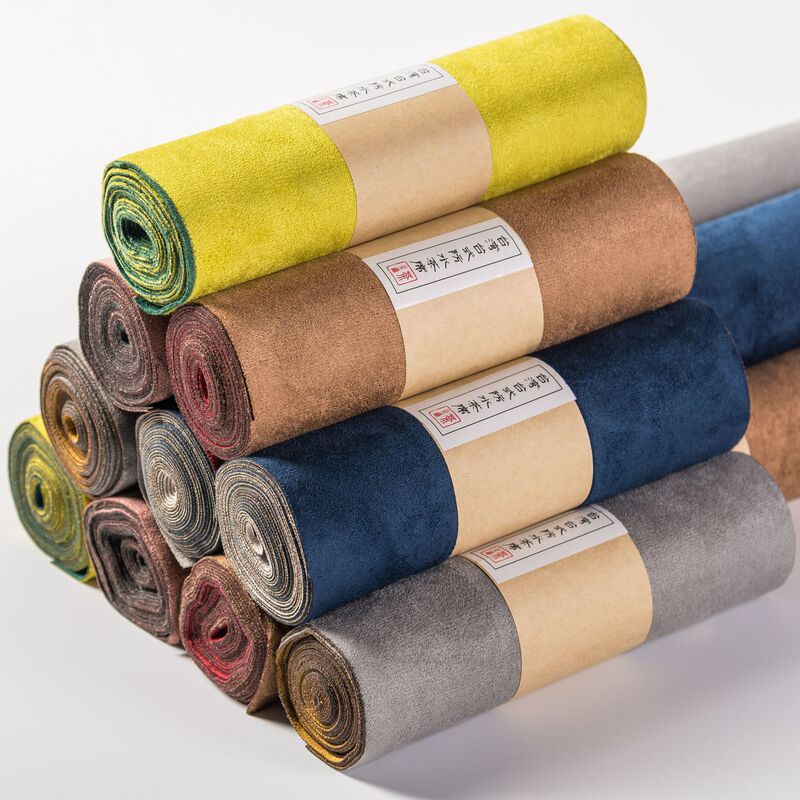 Deerskin Velvet Double-sided Waterproof Tea Mat Cotton and Linen Fabric Zen Table Runner Solid Color Tablecloth Tea Curtain Chinese Style Dry Tea Pad