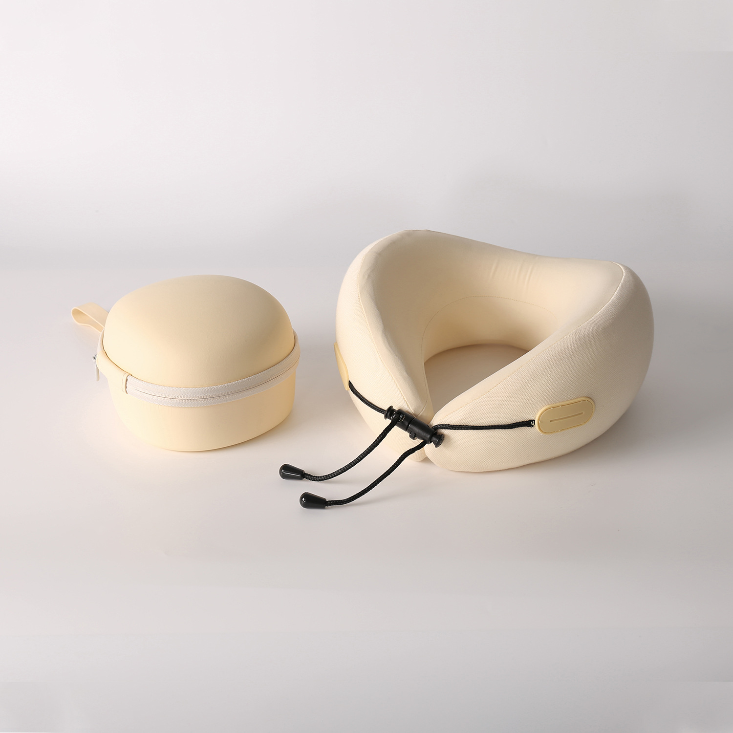 Viaje transfronterizo en forma de U almohada caja de almacenamiento almohada de cuello caja de regalo avión de tren autopilotado en forma de U almohada paquete de almacenamiento almohada de cuello image 9