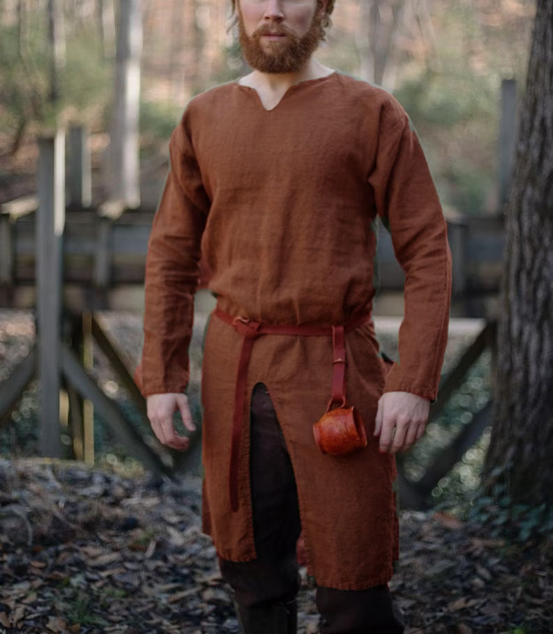 AliExpress eBay suministro camiseta europea y americana calle BK00034 medieval europea Viking retro Knight top