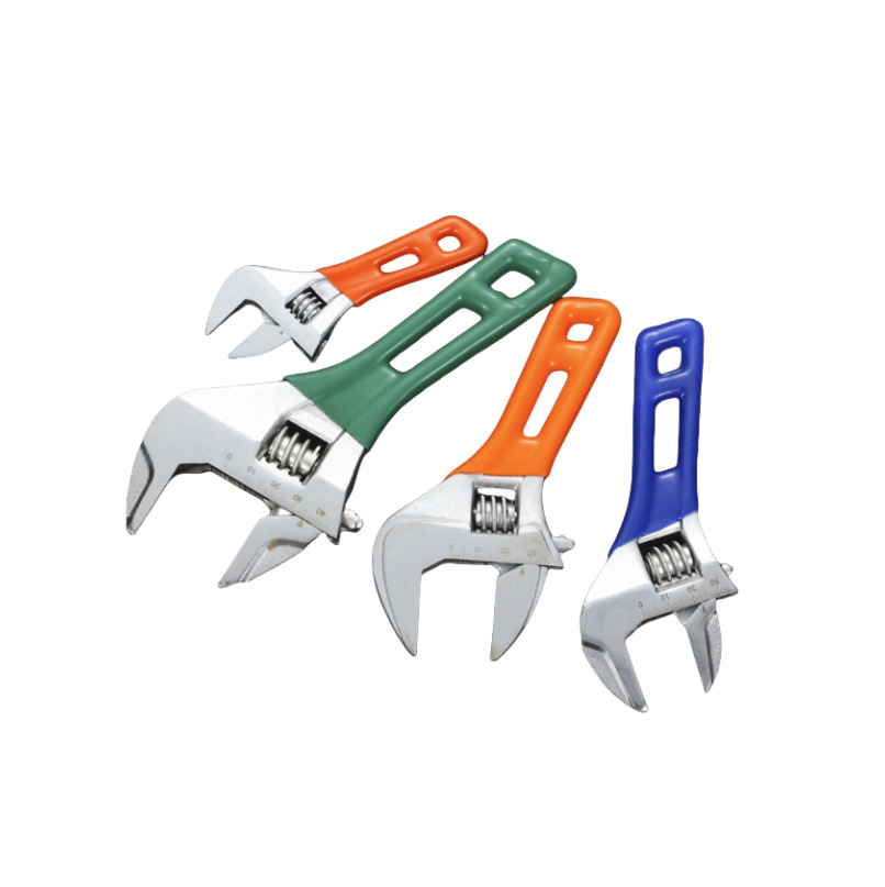 轻型卫浴扳手短柄大开口活动扳手多功能6寸短柄扳手五金工具