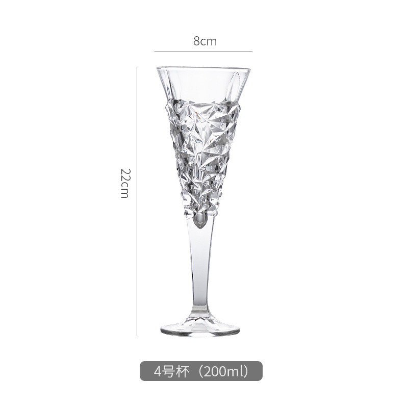 Ins en línea vinos rojos vinos europeos caseros tazas de champagne tazas de cristal sin plomo tazas de pie alto