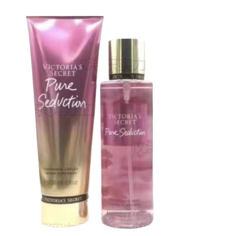 Victoria 's Secret Body Lotion VS Aroma Spray Set Hidratación Body Lotion Factory Hair Straight