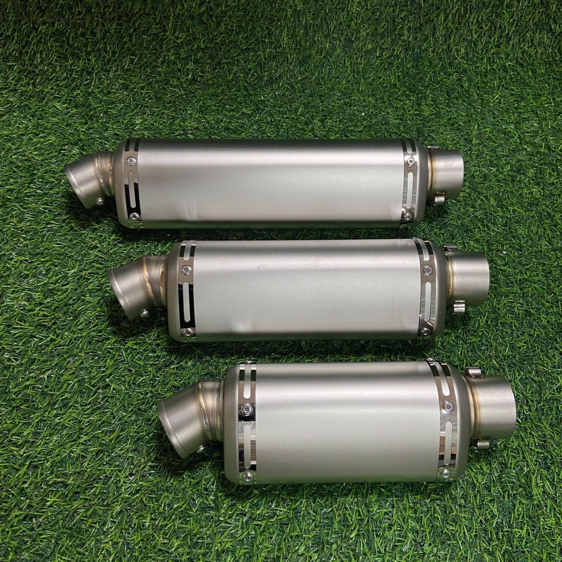 Motorcycle Exhaust Pipe T98 Tail Section ZX4R CBR400 NINJA 400 250RR RC390 GSX250R