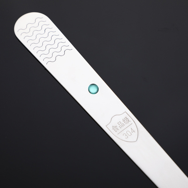 Stainless steel stuffing spoon for making dumplings