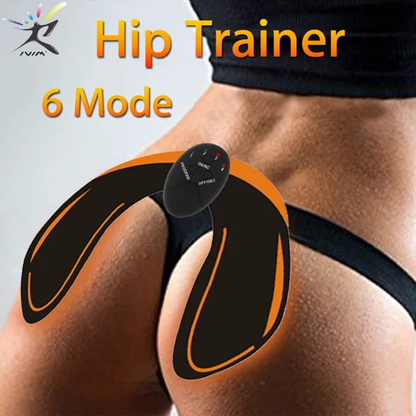 Cross-Border Best-Selling Battery-Powered Buttock Massager, Massage Patch, Hip Massager, Muscle Trainer, Compliant with European and American Regulations