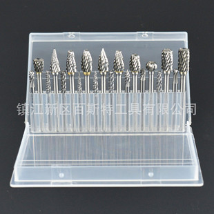3*3*38mm tungsten steel alloy rotary file metal polishing grinding head milling cutter engraving cutter file