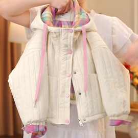 女童棉衣冬季加厚棉服一件过冬外套女宝宝棉袄韩版洋气粉色系