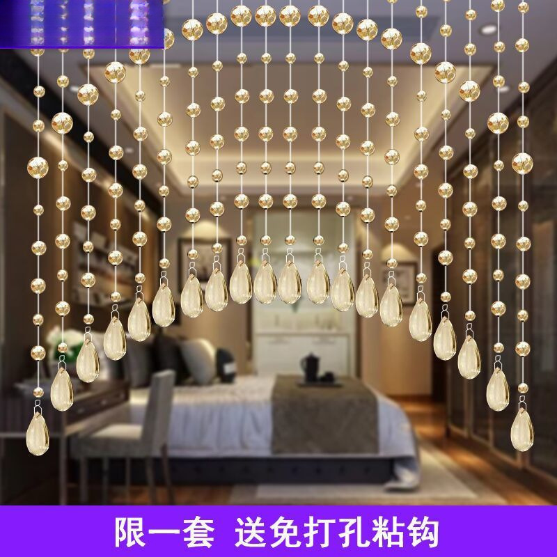 골드 샴페인 워터 드롭 펜던트 라이트 럭셔리 에디션