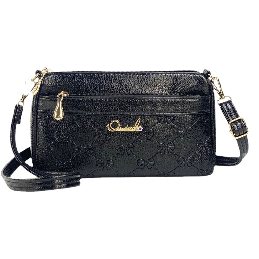 Qianzi zorro nueva mamá de mediana edad bolsa de gran capacidad multi-capa cajero multiusos bolsa puesto bolsa de mensajero bolso de las mujeres al por mayor