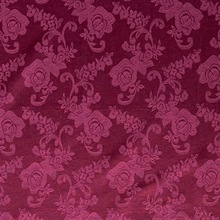 秋冬服装棉麻面料 旗袍连衣裙棉袄大衣 厚款富贵花牡丹提花布料