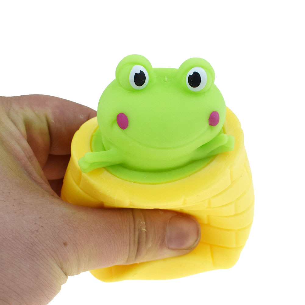 Creative Novelty Spoof Frog Cup Trick Squeezing Toy Pressure Reduction Toy display picture 2