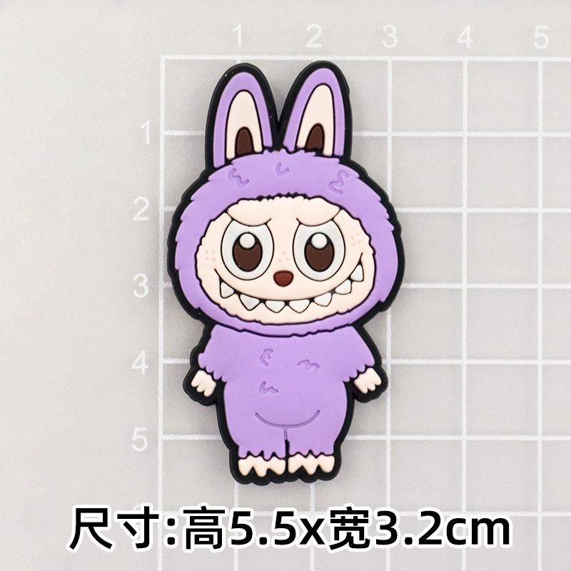 全套拉布布卡通diy饰品配件 手机壳水杯棉拖鞋子ipad套装饰贴片|undefined