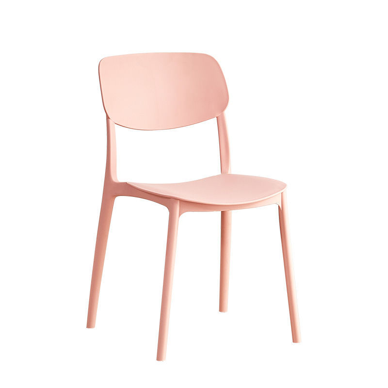 Sillas de plástico ligeras mesa de comedor de lujo sillas de comedor sillas de estudio de mesa de comedor plegable para el hogar
