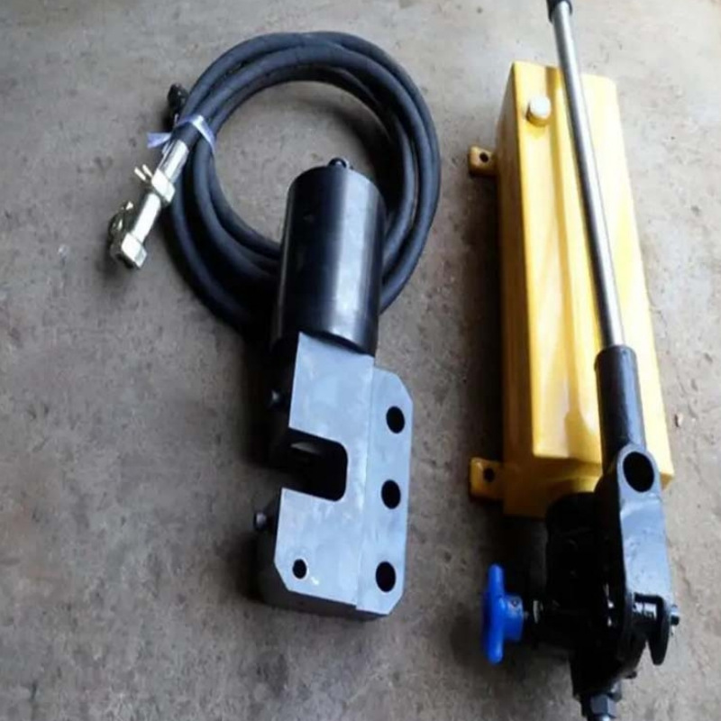 Máquina de corte hidráulico de perno de anclaje de mina para corte rápido de acero roscado de refuerzo, seguridad, durabilidad, portátil y alta eficiencia