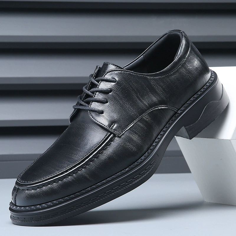 Кожаные туфли Мужские кожаные бизнес-платья Весна и Осень