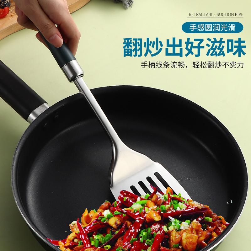 410不锈钢锅铲烹饪漏勺煎铲饭勺汤勺粉扒肉叉十二件套装厨具|undefined
