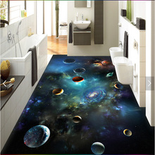 3d衛生間卧室廚房夢幻太空宇宙星球立體衛浴主題空間背景牆瓷磚