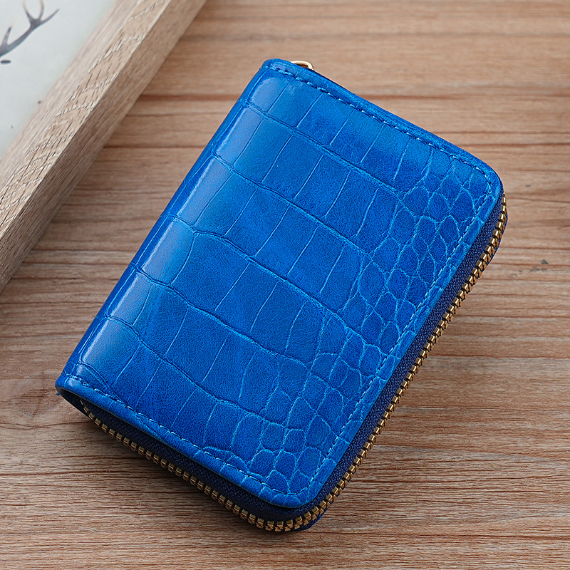 Tarjetero para mujer, tarjetero antideshimagnetización, tarjetero con ranura para múltiples tarjetas, tarjetero corto de acordeón de gran capacidad para hombre, bolsa de cosméticos para tarjetas bancarias