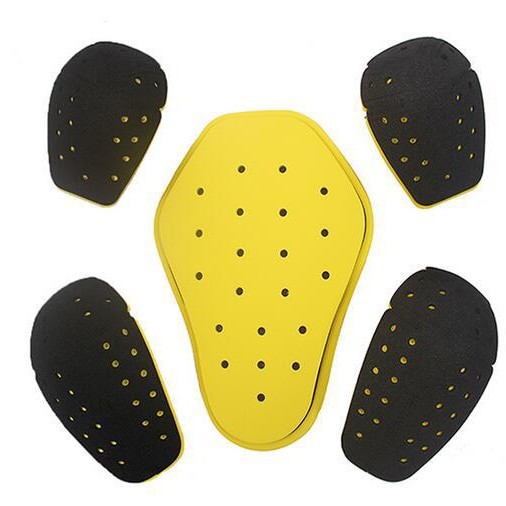 Motocicleta Equipo de protección anti-caída Traje de carreras Equipo de protección universal Traje de ciclismo Equipo de protección incorporado Conjunto de cinco piezas