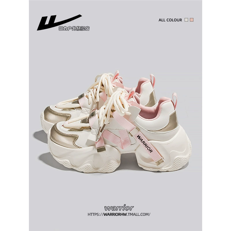 Обложка женская обувь для отца 2024 новая женская модель, летняя дышащая обувь на толстой подошве детская спортивная обувь