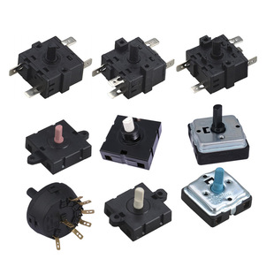 High temperature resistant iron shell YX2 electric cooker rotary switch heater 3 gear rotary switch slow cooker rotary switch