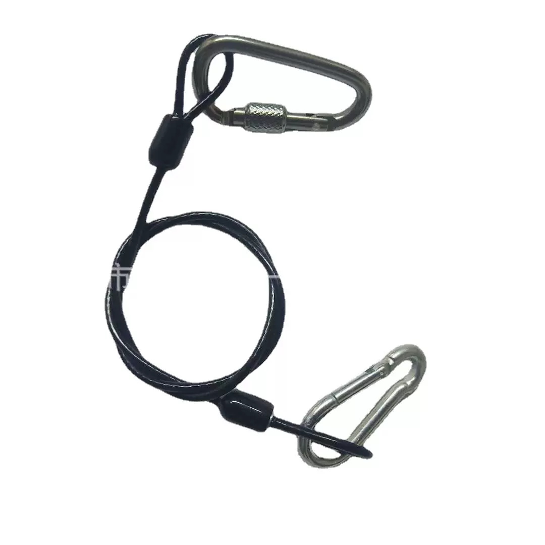 厂家供应钢丝绳接头端子 压制铝套钢丝绳 钢丝圈 彩色钢丝圈