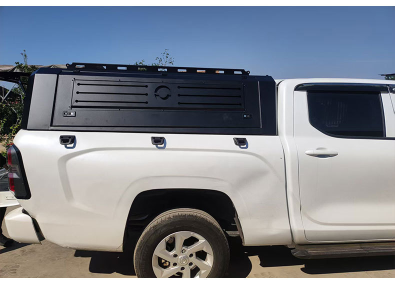 Great Wall Kingkong Poer pickup truck manganese steel integrated three-door high-lid rear bed cover modification part