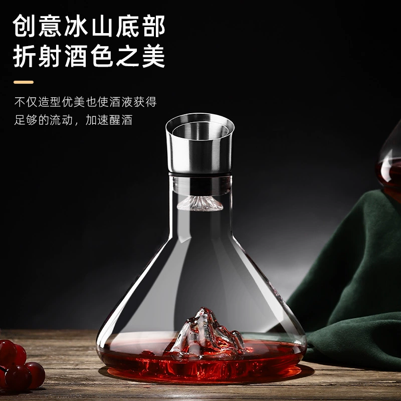 Быстрая стеклянная дегазационная виноникель для дома, дозатор вина, карманная фляга, стиль высокого качества