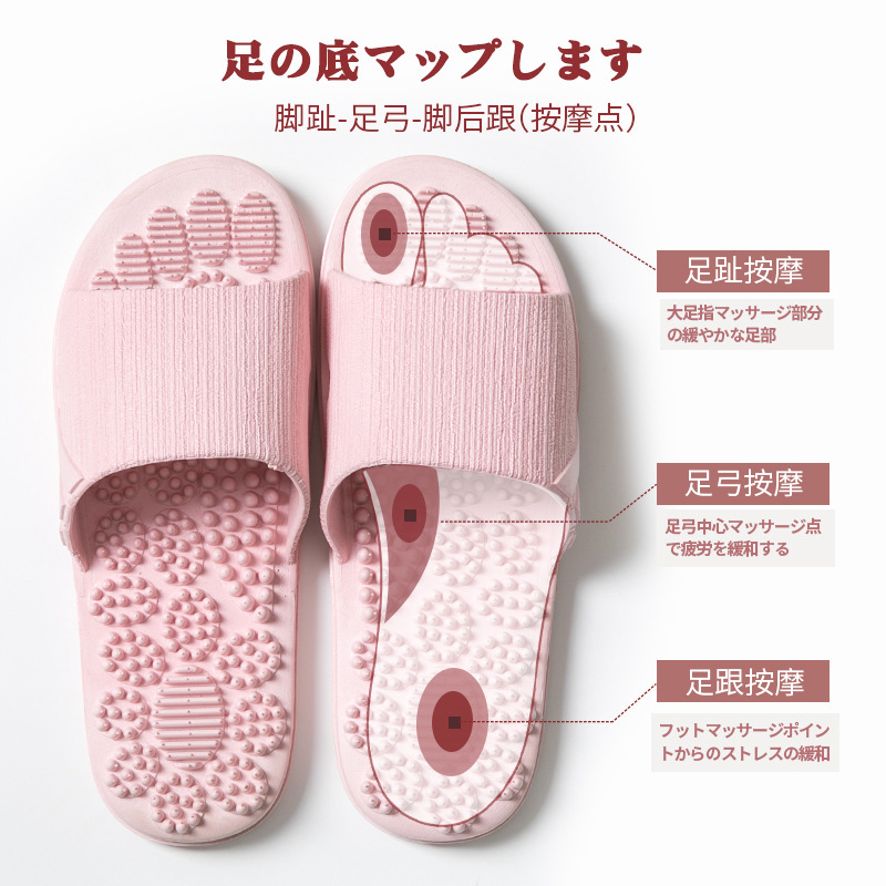 按摩颗粒拖鞋男士家居室内外穿防滑脚底足疗足底按摩凉拖鞋女夏季|undefined