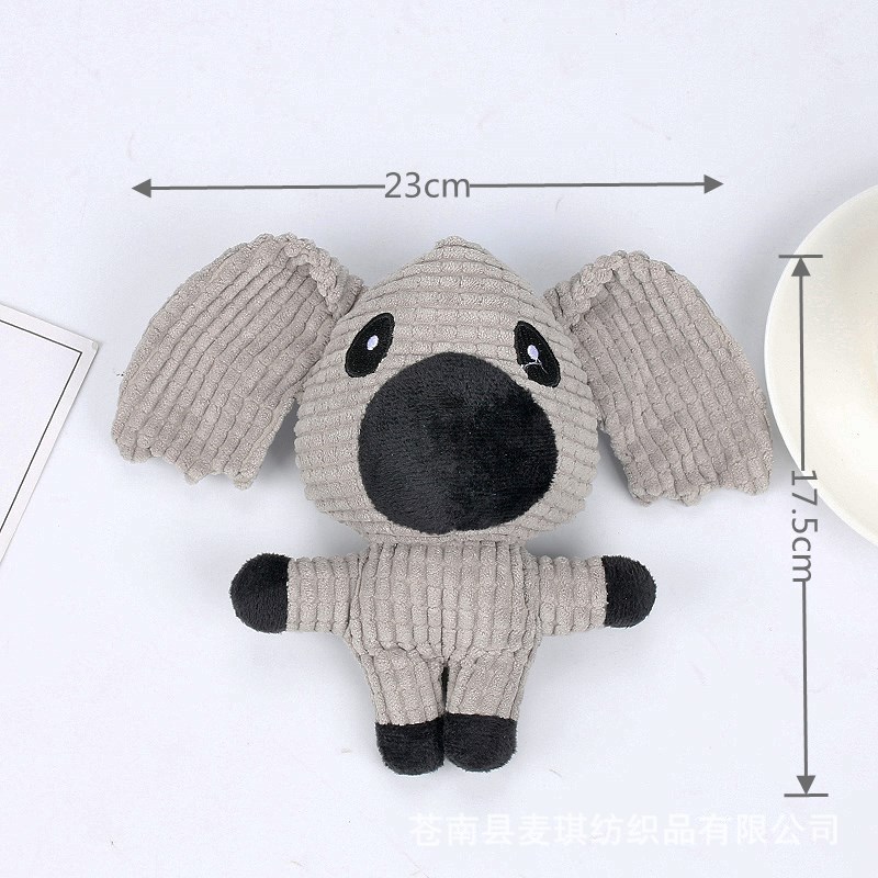 Wholesale Simple Cartoon Animal Shape Bite-resistant Pet Toy Nihaojewelry display picture 6