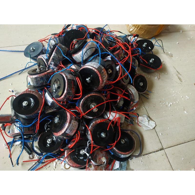 R拆机音响变压器220V转20Vx23v 220伏变12伏*20伏安功放板电源