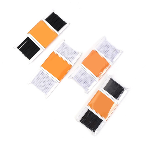 Manufacturer's sleeve flat elastic band, horse racing high elastic band, flat elastic band, black and white bundled horse belt