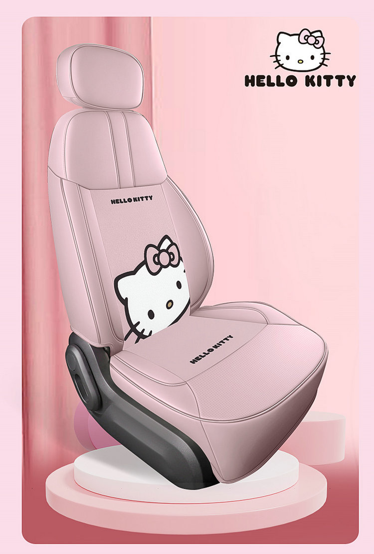 High-end new car special all-inclusive seat cover 4S shop Hellokitty Changan waxy corn cartoon four seasons mat