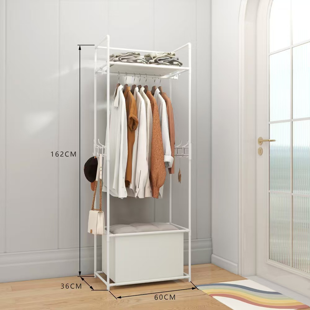 percha de ropa simple percha de ropa multifuncional percha de ropa móvil de almacenamiento percha de ropa percha de piso percha de ropa percha de almacenamiento percha de ropa percha