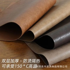 北欧insシンプルな長方形の食事マット布紋革両面洋食マット家庭用防水断熱防油食事マット