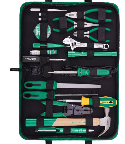 SATA世达工具 25件基本电工维修组套 03780