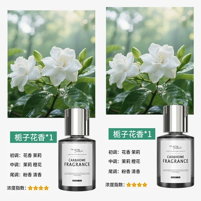 Car Perfume Aromatherapy: 160ml Car Perfume - meizu-2-bottles-gardenia-gardenia