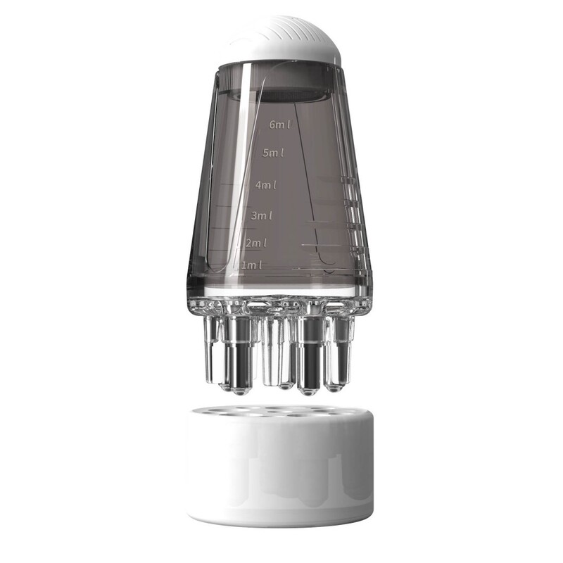 ミノ頭皮上薬器頭部精油ボール塗布器マッサージ櫛1ml|undefined