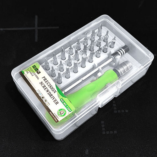 Cross-border 32-in-1 watch and mobile phone repair manual screwdriver computer electronic repair and disassembly tool set