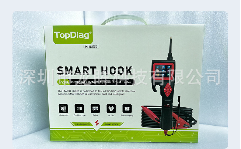 JDiagP200 P200PRO Automotive Circuit Analysis Diagnostic Instrument SMART HOOK Automotive Battery Analyzer