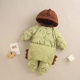 Newborn Clothes Baby Jumpsuit Autumn and Winter Thickened Out-of-the-box Cotton Coat Baby Holding Clothes Climbing Clothes Winter Coat
