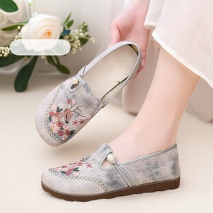 妈妈鞋子夏薄款