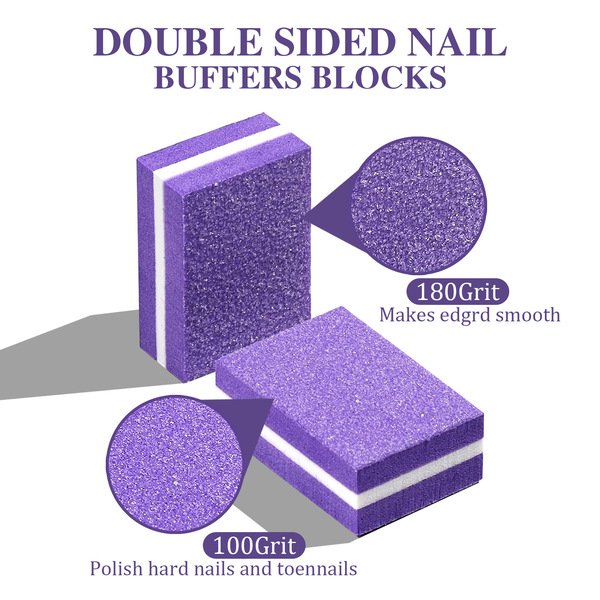 sponge small double-sided polishing cloth for nails